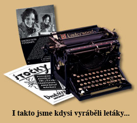 I takto jsme kdysi vyráběli letáky...